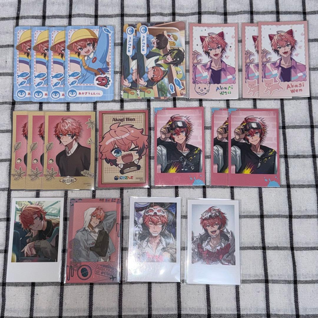 赤城ウェン まとめ売り アクスタ カード にじこっと