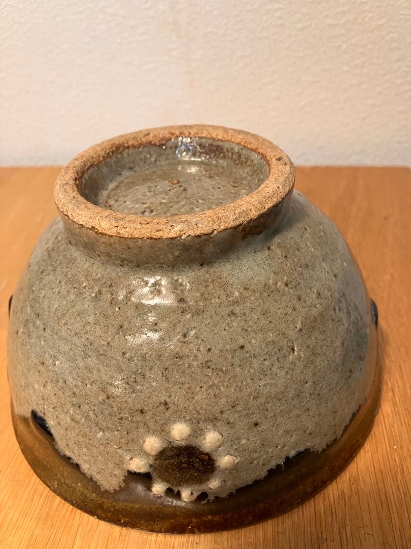 武内晴二郎 作 花紋 碗 茶碗 丼 鉢 飾り鉢 希少作品 民芸 民藝