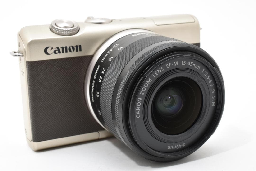 限定5,000台モデル\"Canon EOS M200 リミテッドゴールドキット