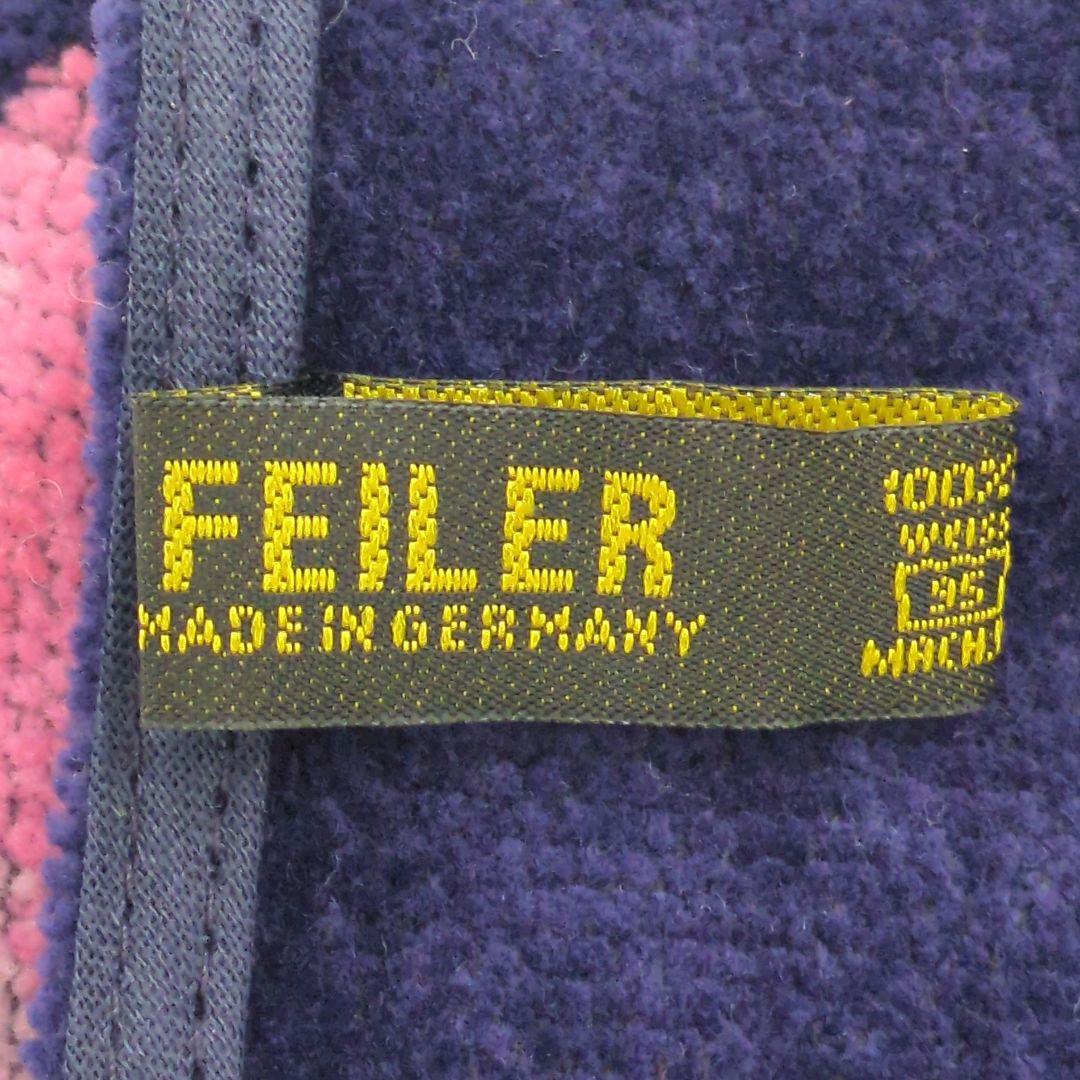 【５ぶおんぷ様】FEILER フェイラー エプロン フラワー柄 綿100