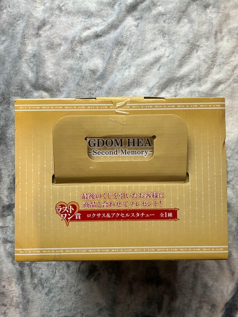 キングダムハーツ　ロクサス&アクセルスタチュー　一番くじ　ラストワン賞
