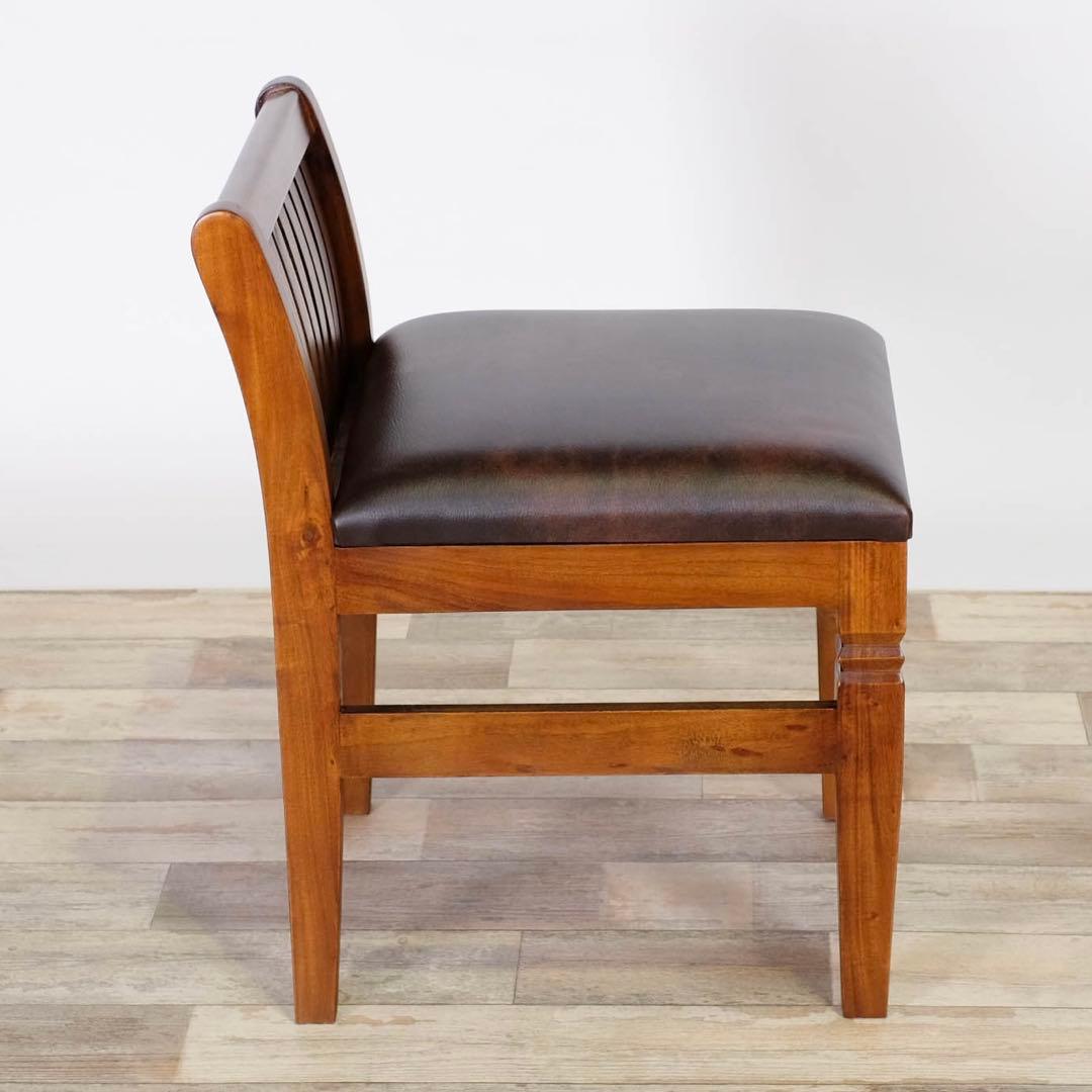 F 新品 アジアン チェア コロニアル カントリー 椅子 アンティーク カフェ