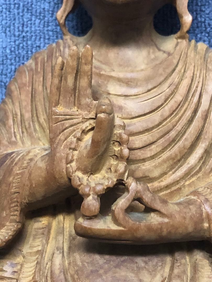 最高級イント白檀　仏像 木彫り