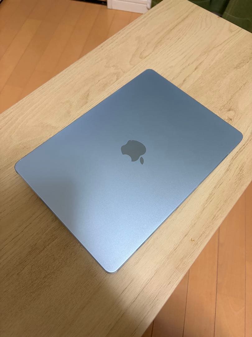 【画面内部割れ有】MacBook Air M4 256GB ブルー 日本語配列