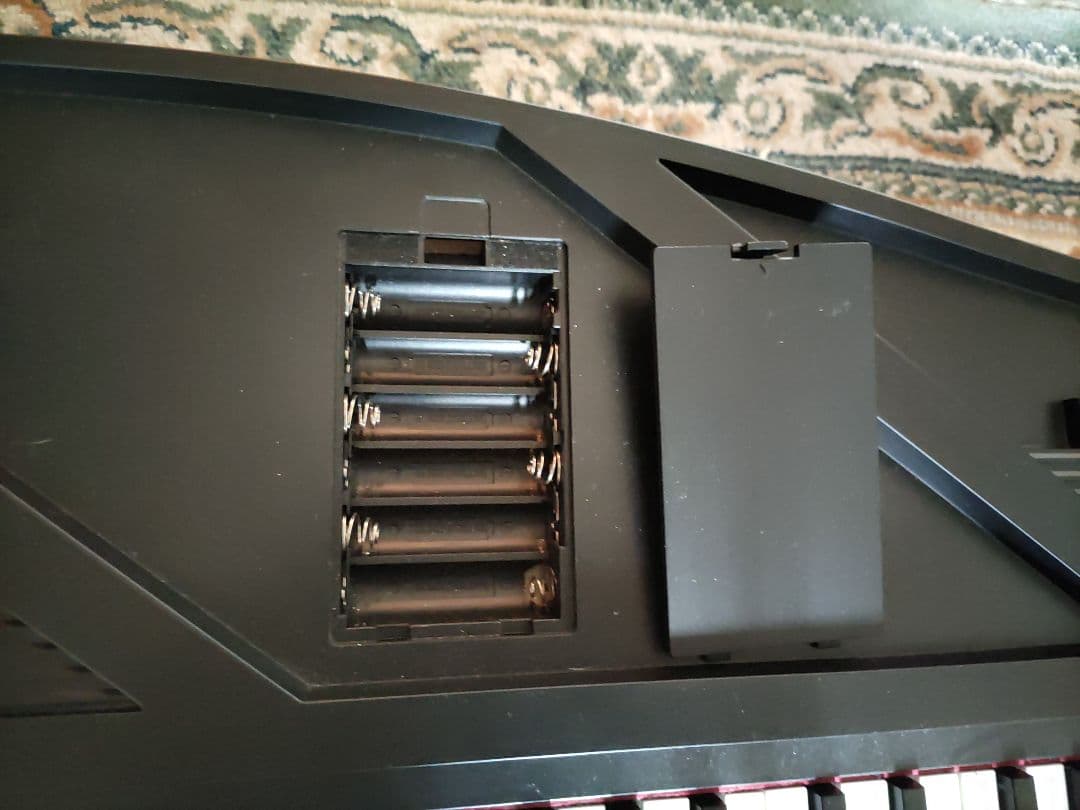 61鍵 黒 電子ピアノ KORG microPIANO アダプタ付き