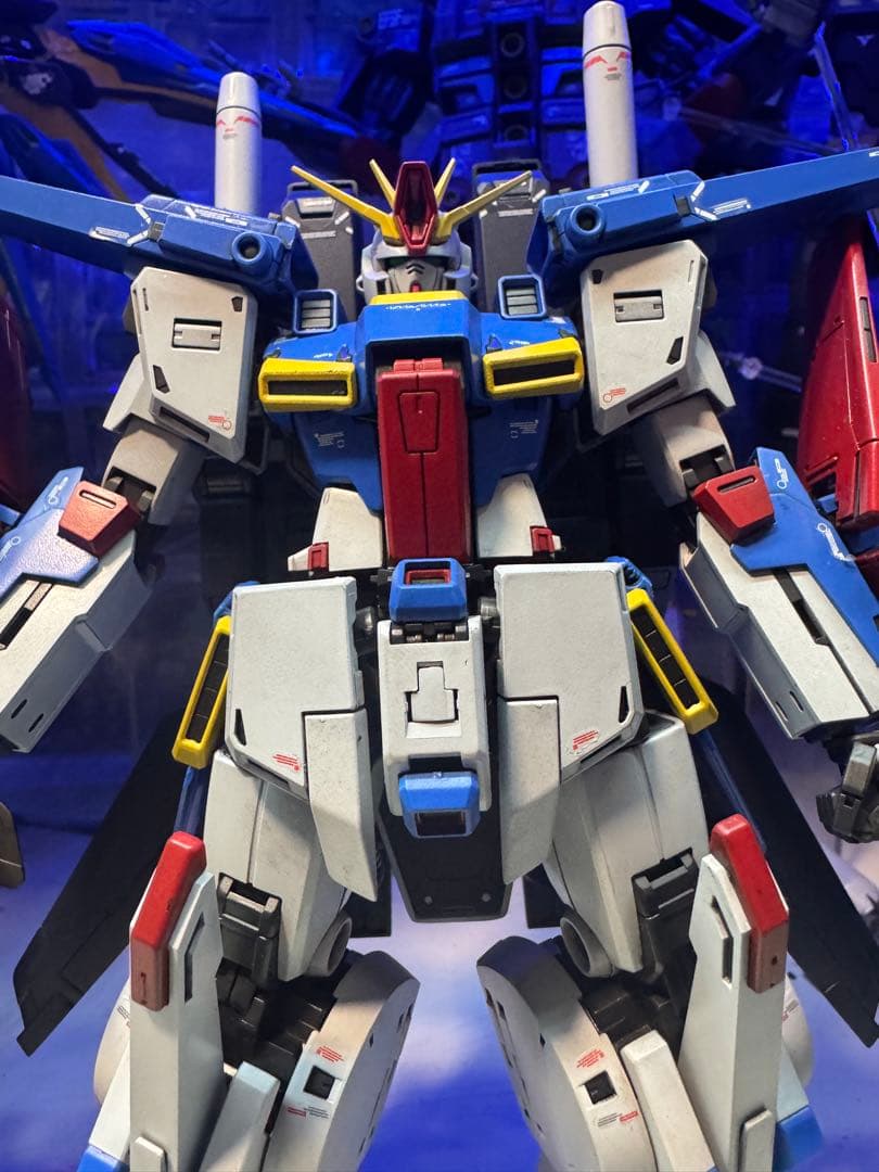 MG フルアーマーZZガンダム　verKA 塗装完成品　ガンプラ　プラモデル
