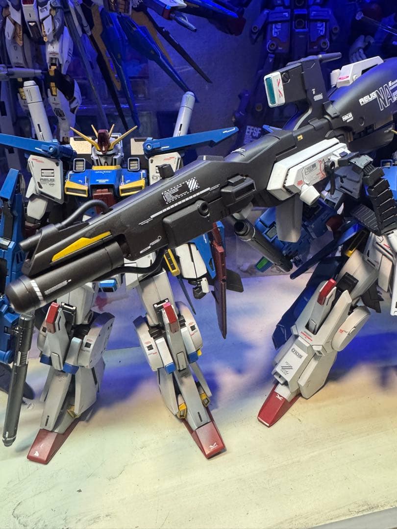 MG フルアーマーZZガンダム　verKA 塗装完成品　ガンプラ　プラモデル