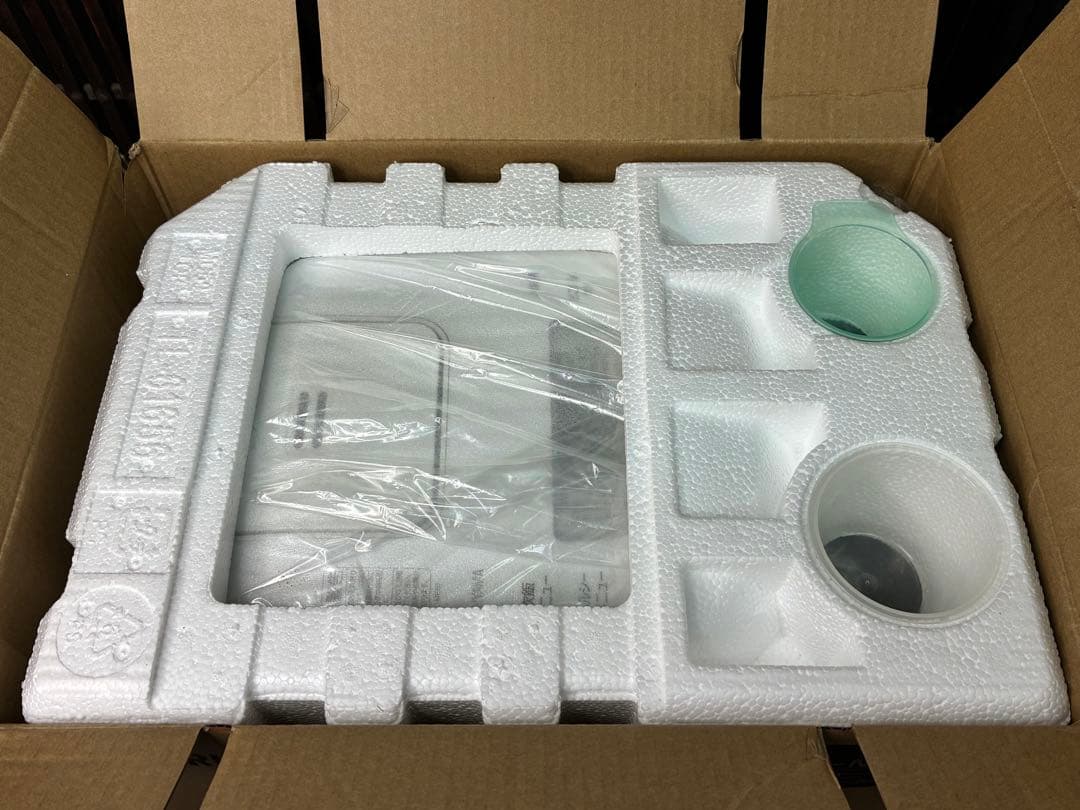 未使用保管品　アイリスオーヤマ炊飯器　RC-ME50-W　2021年製