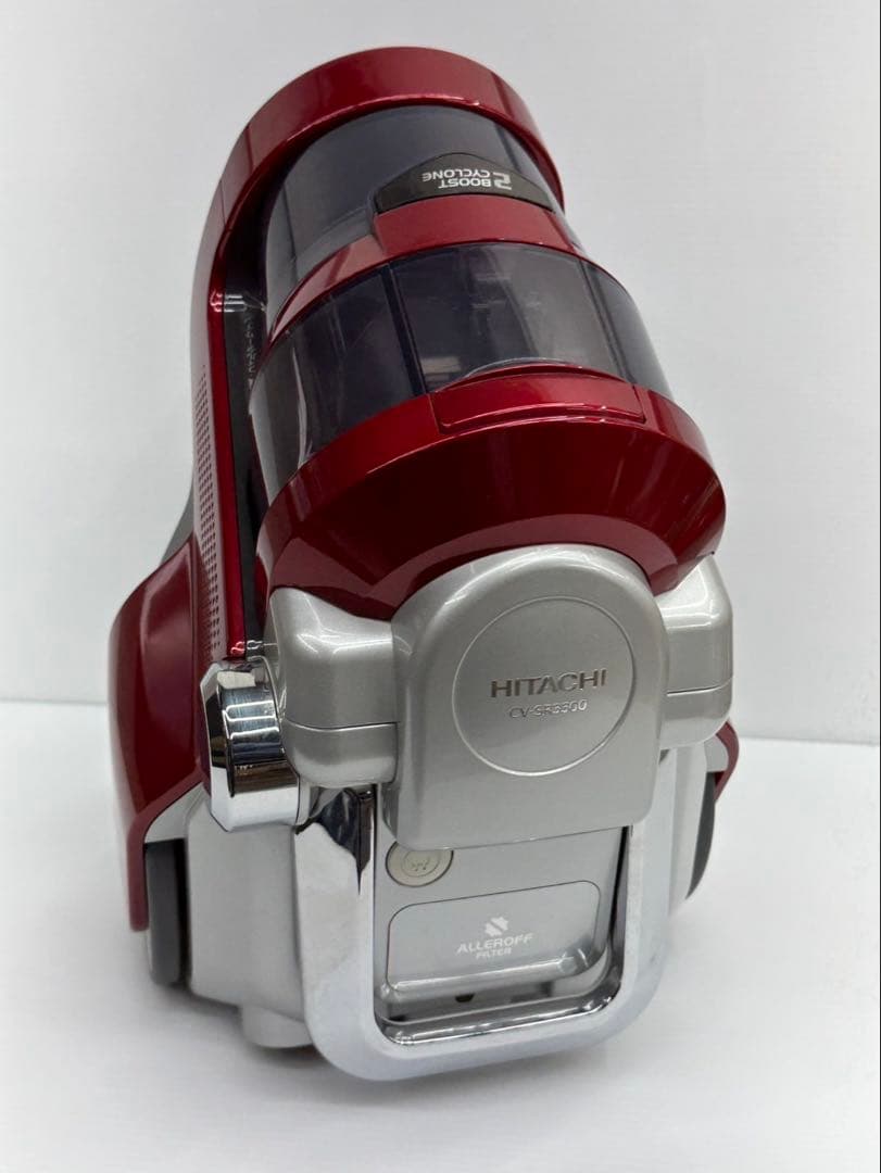 希少　動作保証　中古　CV-SR3300 2011年製　日立　掃除機　本体 赤