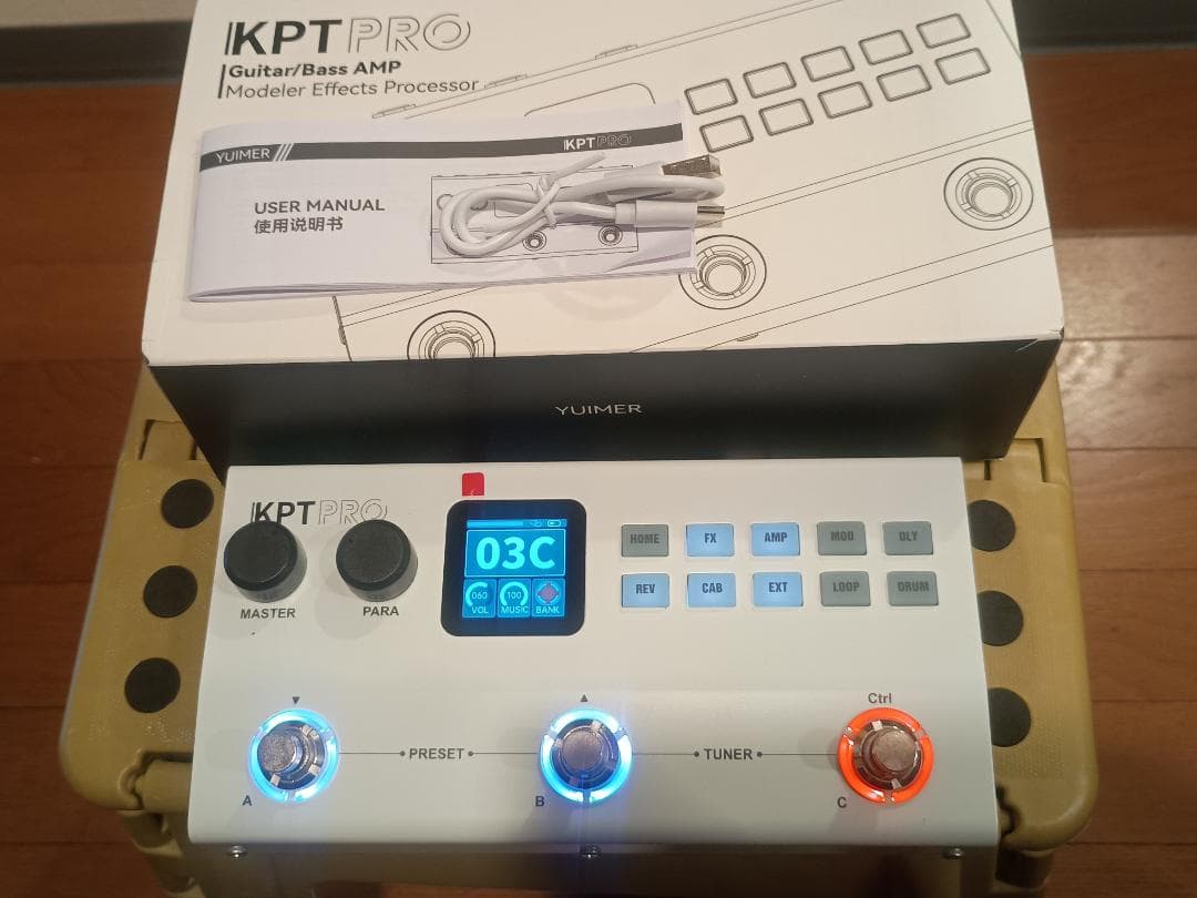 【おまけ付き】KPT PRO マルチエフェクター【美品】