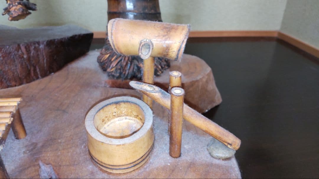竹細工 床の間飾り