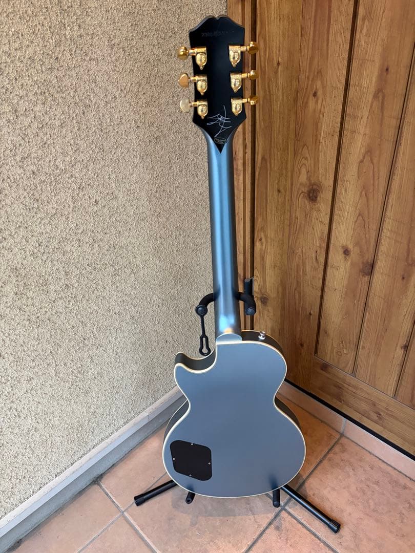 【極太ネック】Epiphone LesPaulCustomペルハムブルーJJN改