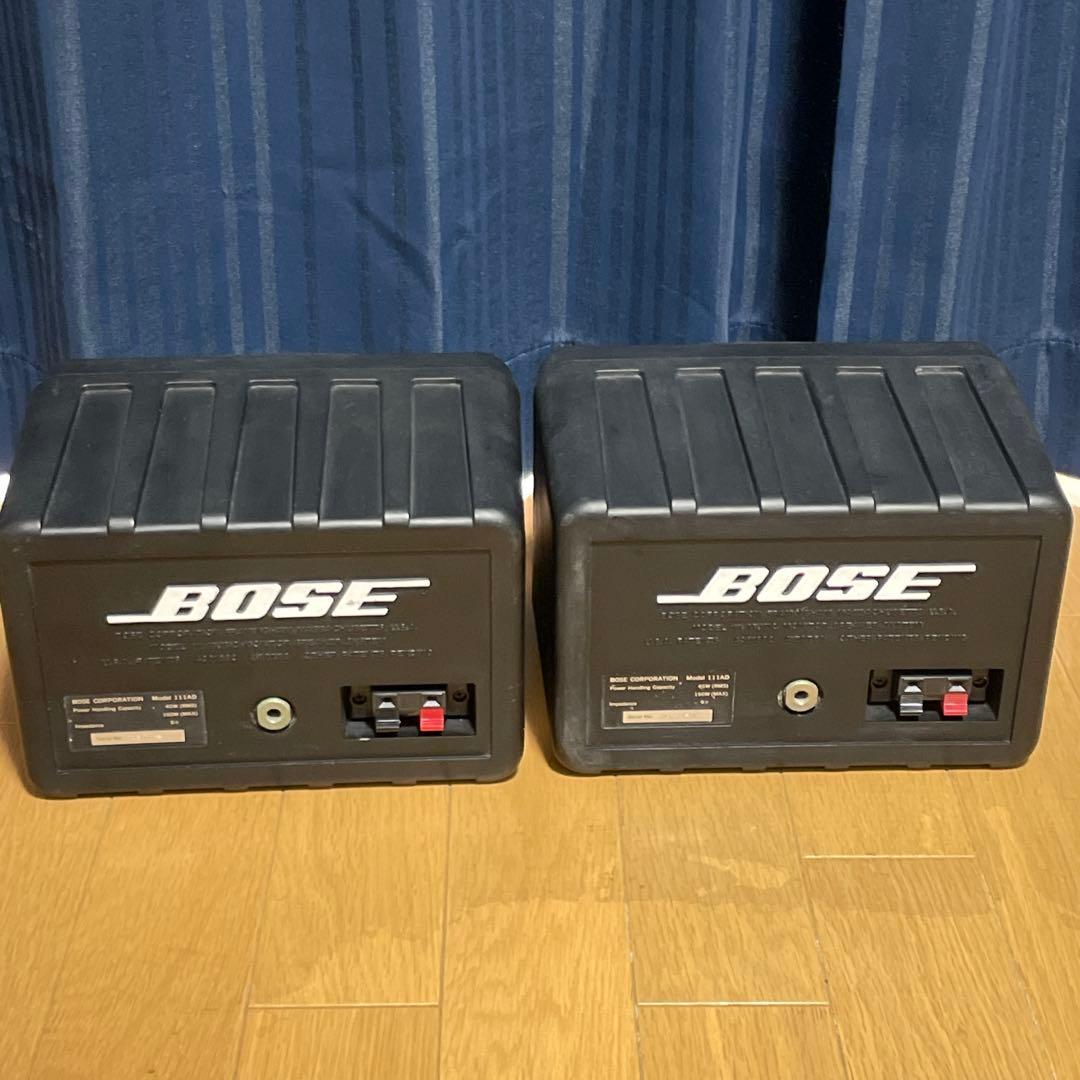 BOSE 111ADスピーカー 2個セット 吊り下げ金具付き