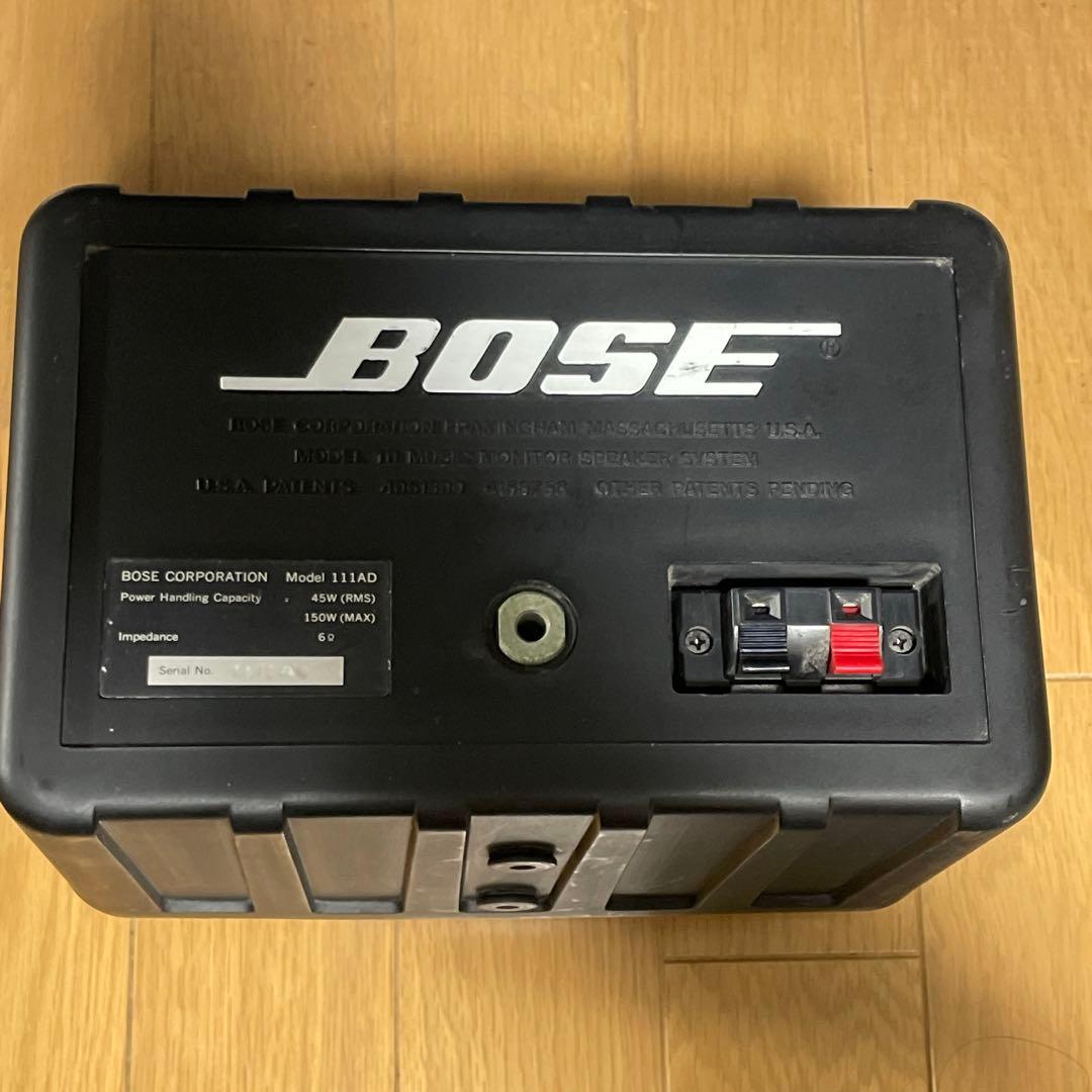 BOSE 111ADスピーカー 2個セット 吊り下げ金具付き