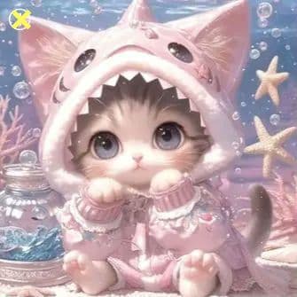 ハンドメイド　オーダー受付ページ　♡ねこちゃん　 パネル♡　④