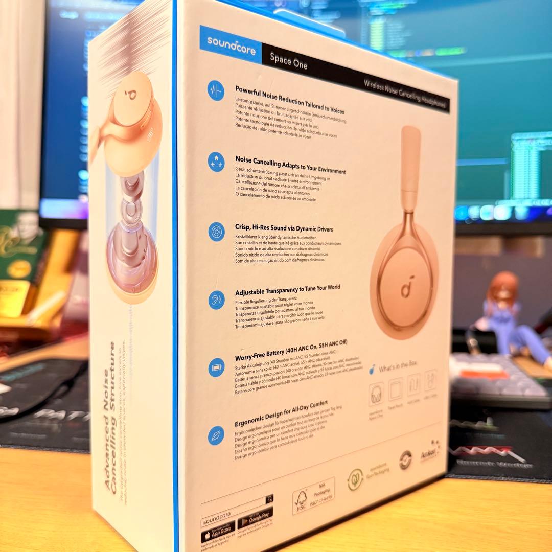 ANKER soundcore Space one 超美品