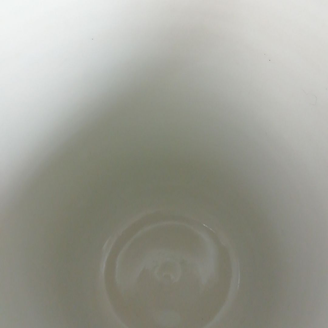 Ｗ２６３　水指　『色絵　草花文』『細水指』『手塚祥堂 造』　共箱　茶道具