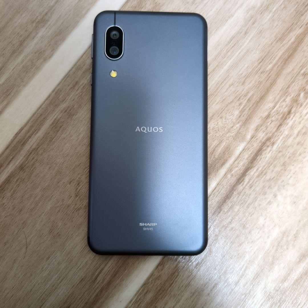 スリム ブラックスマートフォン 本体