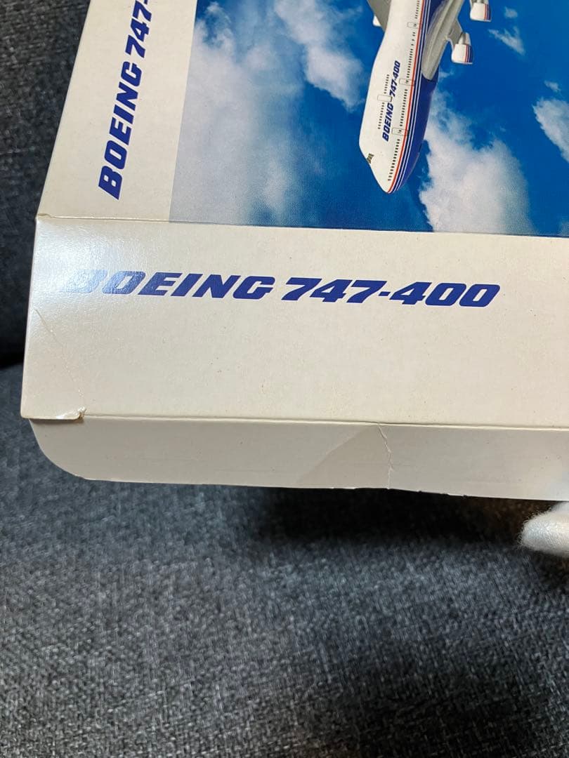 【新品】【絶版】 herpa B747-400 ハウスカラー 1/500