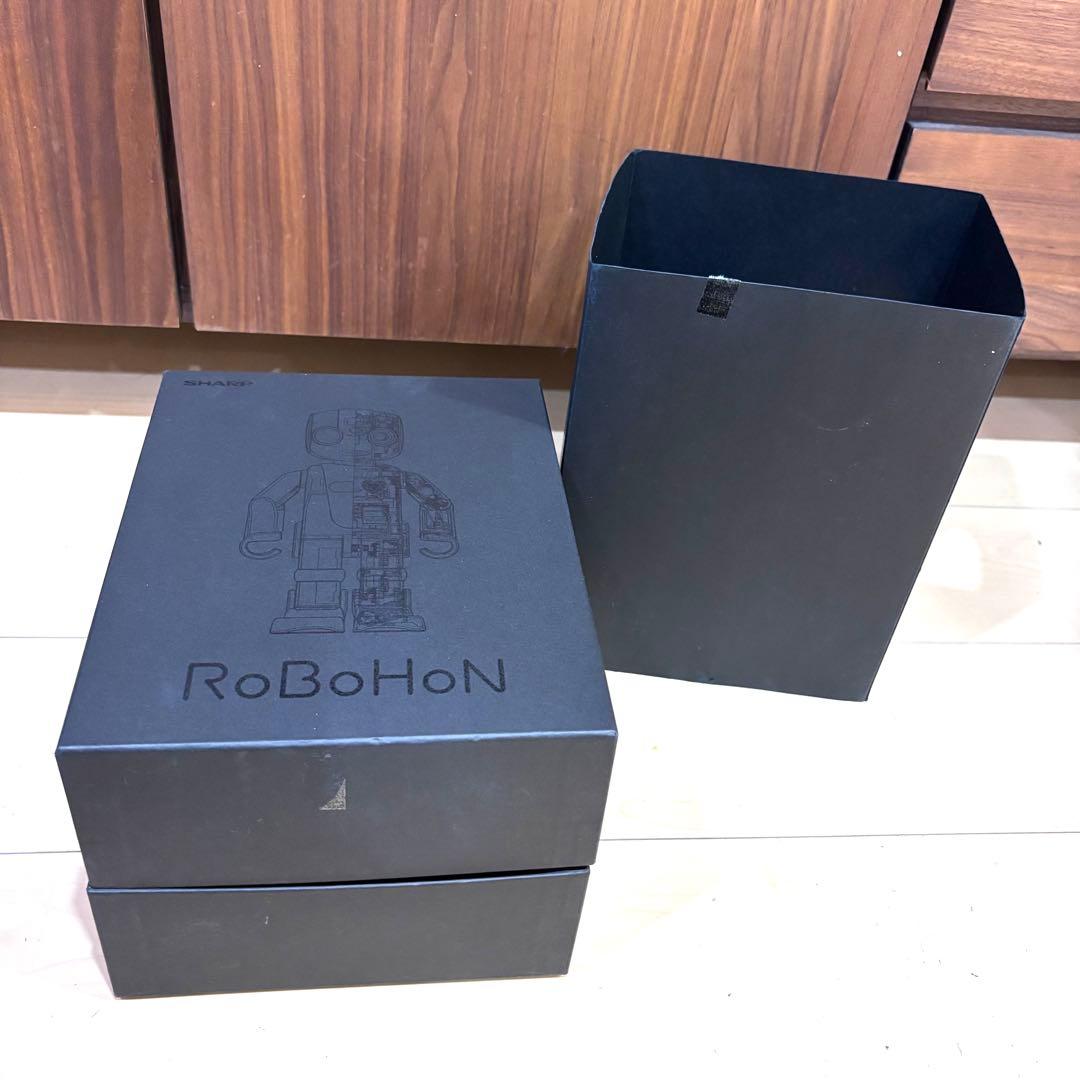 マイク難あり【美品完品】RoBoHoN SR-01M-W 初代 外箱 ※ジャンク