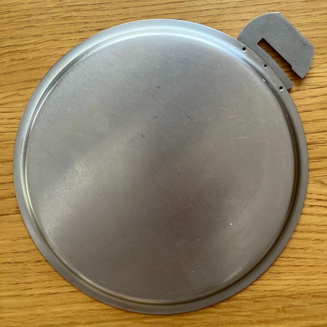 クリステル　ステンレス　フラット　ふた16cm