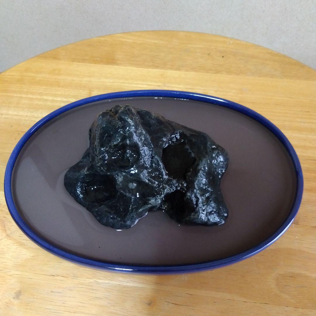 天然石 水石 　水溜め石　水盤とセット