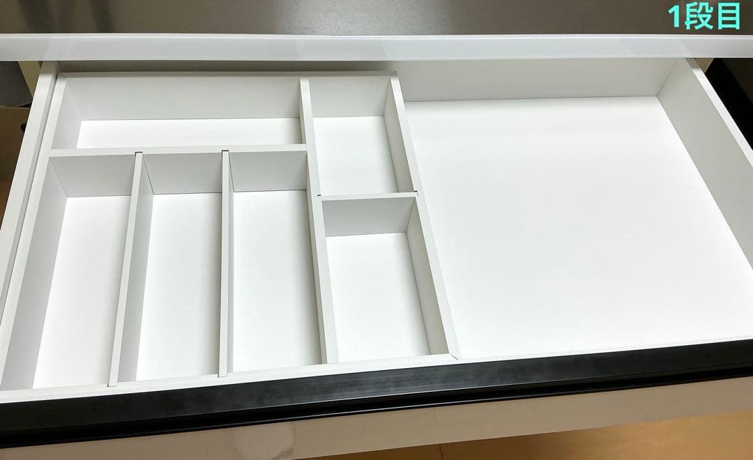 国産食器棚　キッチンボード　古賀家具124センチ　高さ調整可