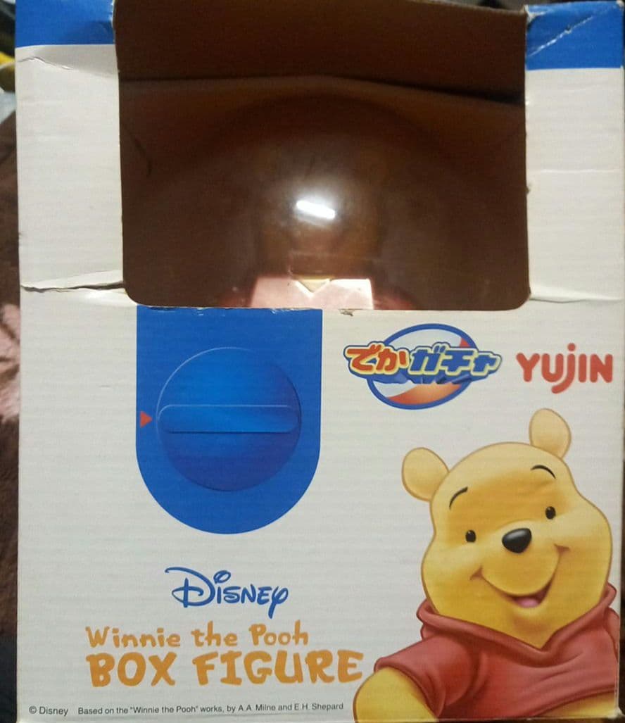 レア☆YUjIN☆Disney ☆くまのプーさん♪でかガチャ☆BOXFIGUR彡