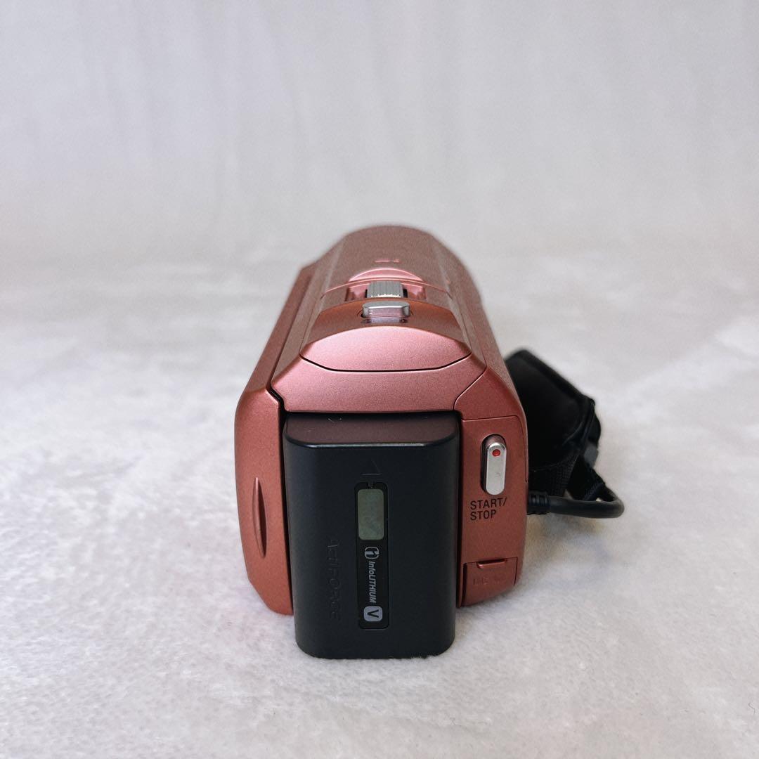 SONY HDR-CX535 ハンディカム 動作確認済み　ビデオカメラ　ピンク