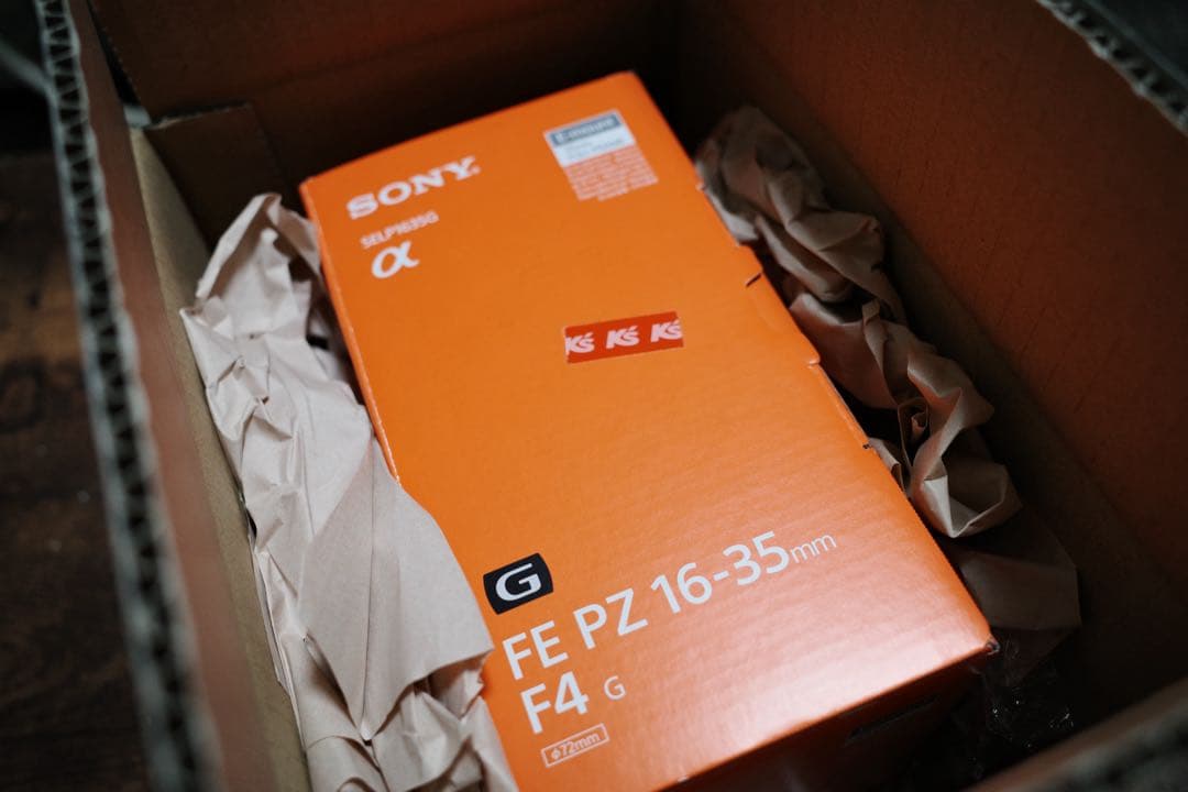 レンズ(ズーム) SONY FE PZ 16-35mm F4
