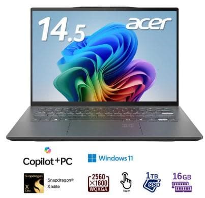 J*k様 新同Acer Copilot-PC／16GB／SSD１TB／Offic