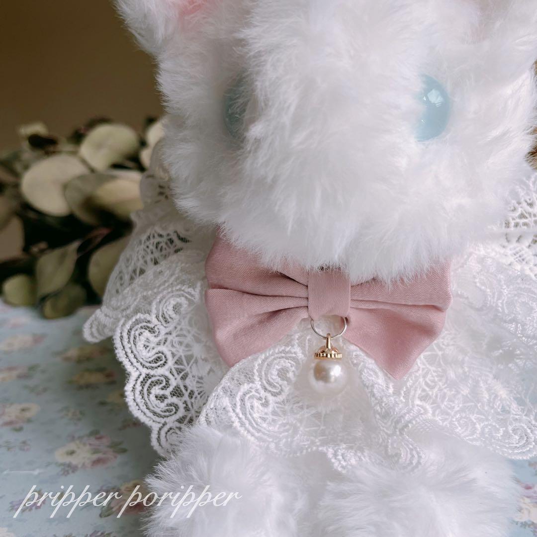 sample　あみぐるみオーダーメイド　白猫　ぬいぐるみ　リアル