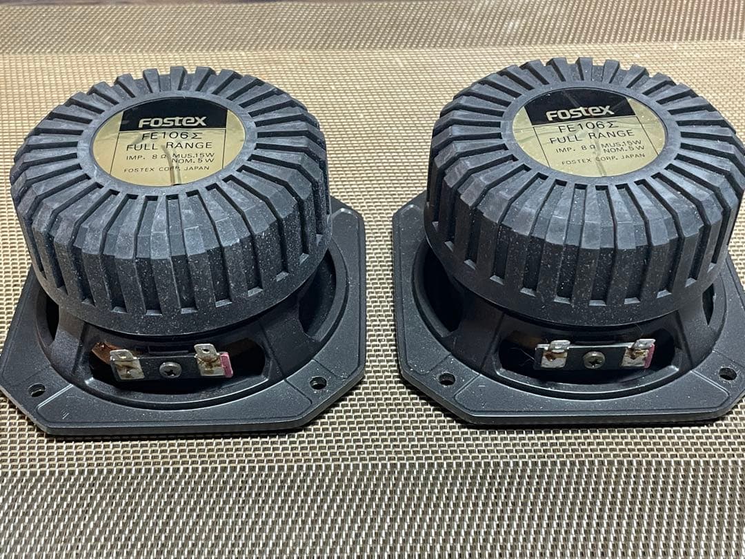 Fostex FE-106Σ フルレンジスピーカー 2個セット
