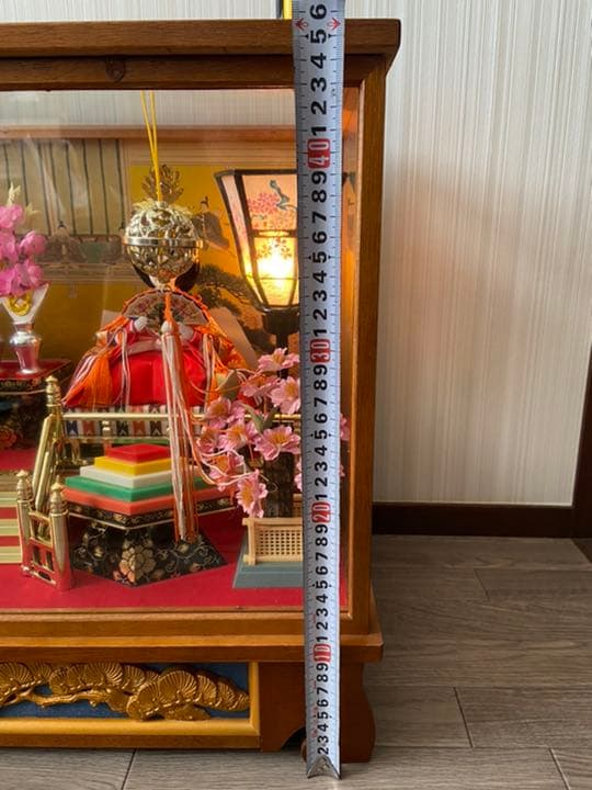 雛人形オルゴール付き