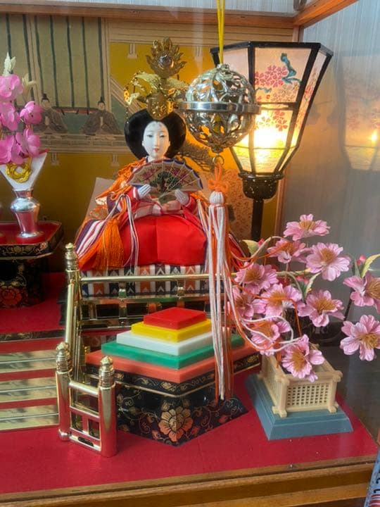 雛人形オルゴール付き