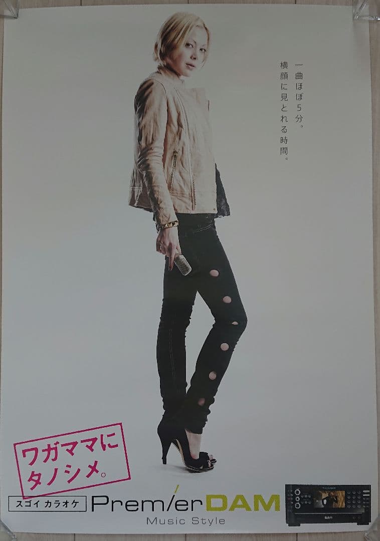 【非売品・希少】土屋アンナ ポスター 4枚セット PREMIO DAM ラスト