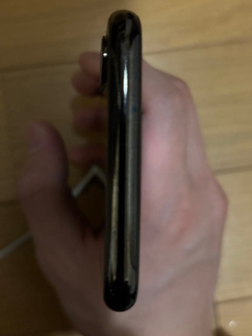 iPhoneX スペースグレー 64GB ひび割れあり