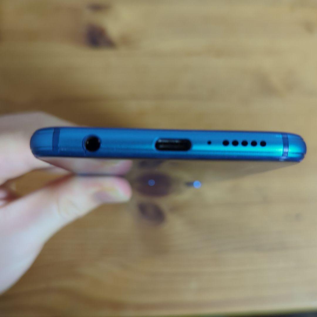 SIMフリー HUAWEI p20 lite 64GB ブルー 本体 au版