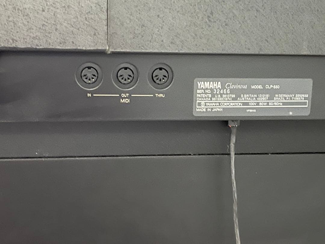 【引取り限定】電子ピアノ　YAMAHA　Clavinova　CLP-550