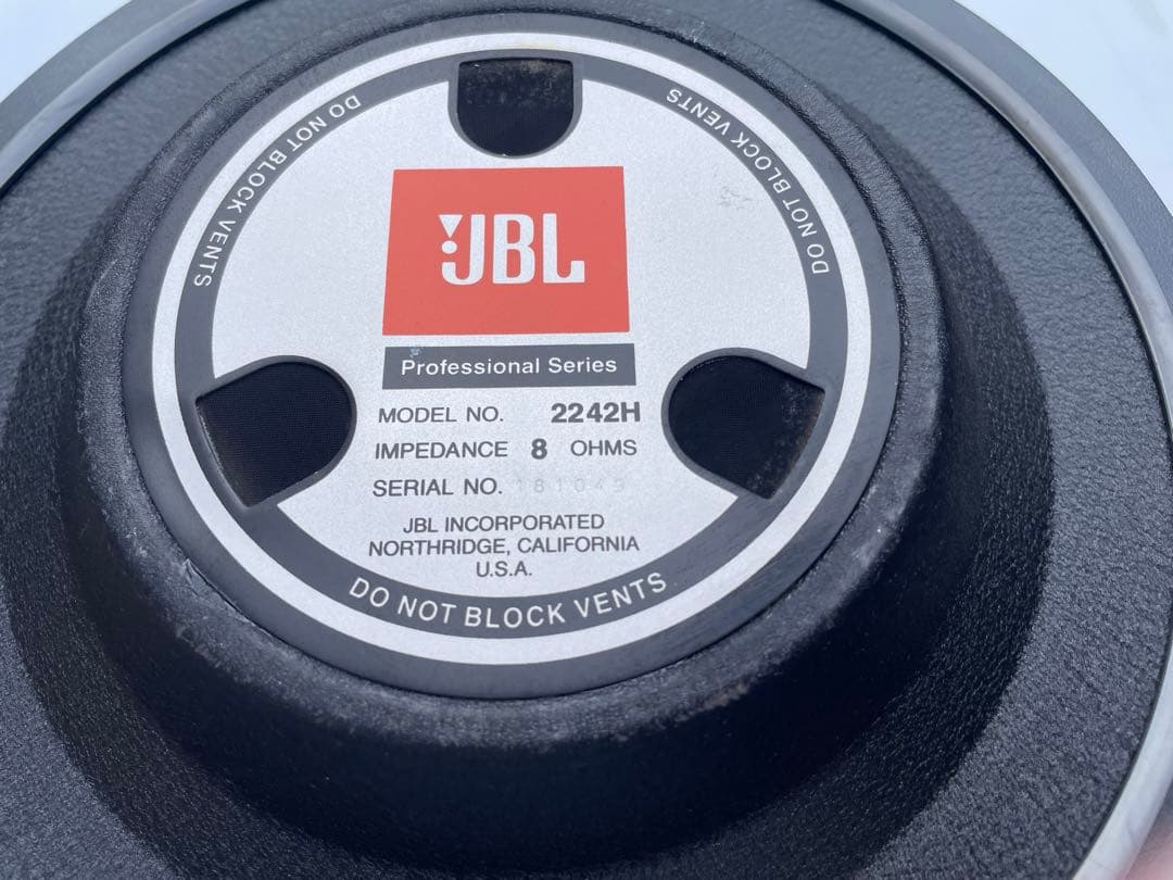 JBL 2242H ウーハー　スピーカー