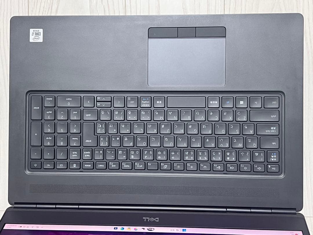 Windowsノート本体 Dell Precision 7750 i7 10750H rtx3000