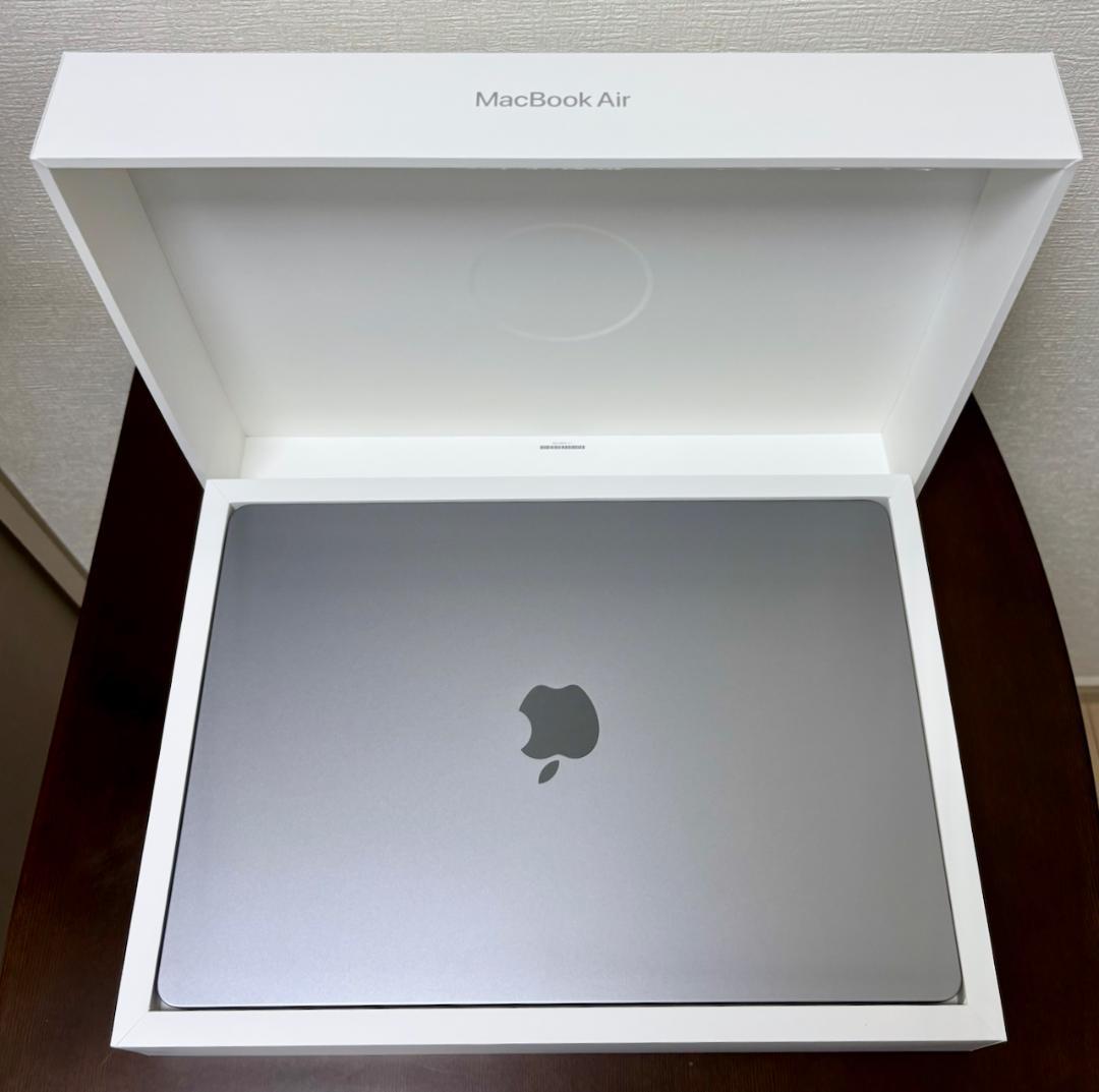 【US配列】MacBook Air 15インチ M2 512GB 保証付 美品