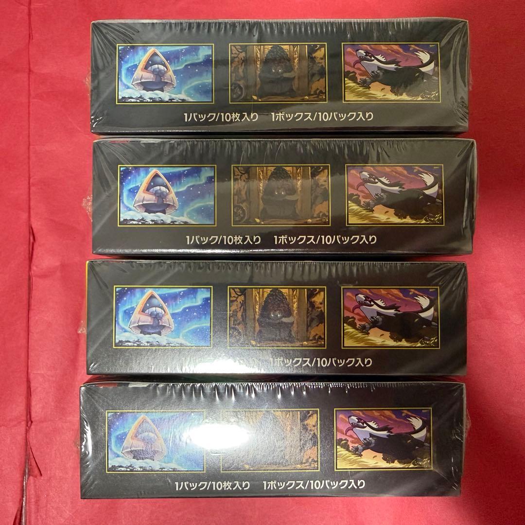 新品 ポケモンカード MEGAドリームex シュリンク付き 4BOX