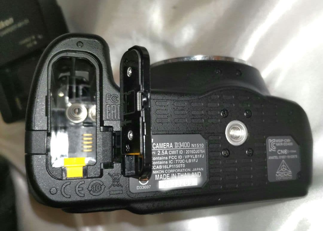 ショット数■4,774回 Nikon D3400 デジタル一眼レフレンズ付