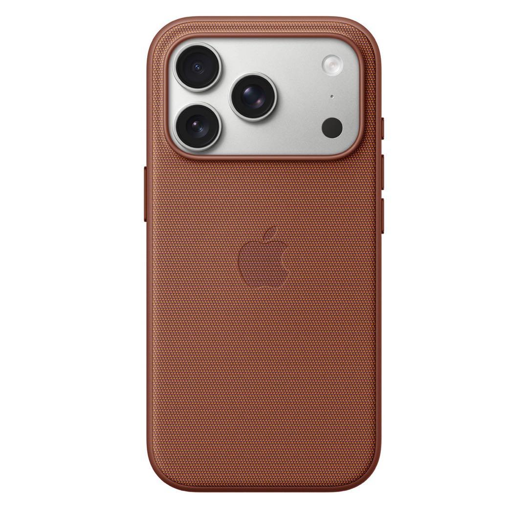 Apple純正 iPhone 17 Pro テックウーブンケース シエナ