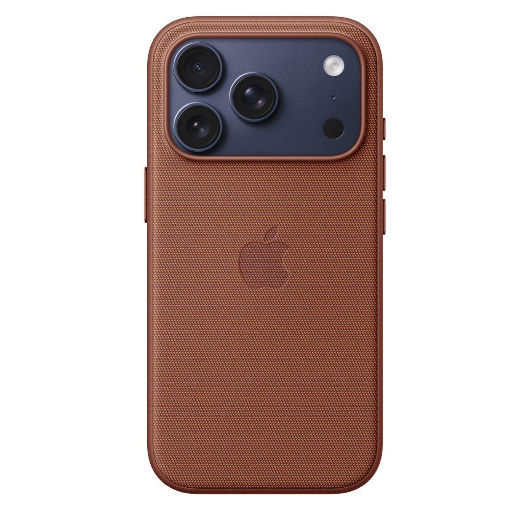 Apple純正 iPhone 17 Pro テックウーブンケース シエナ