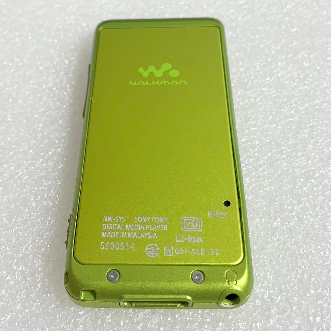 【ディスプレイ　バッテリ良好】SONY ウォークマン　NW-S15 16GB ラ