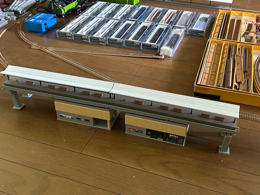 TOMIX 高架駅セット ポイント多数 動作確認済
