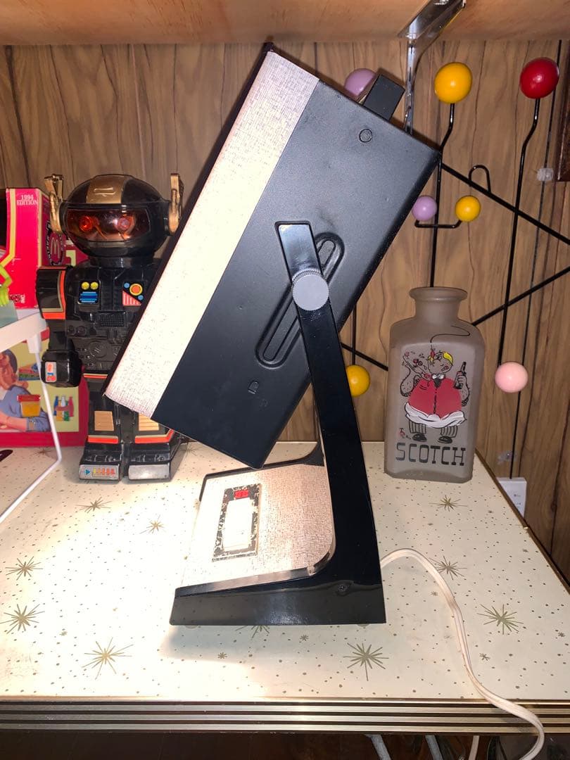 昭和レトロ　動作品　ナショナル　ナイトランプ　完品　ミッドセンチュリー