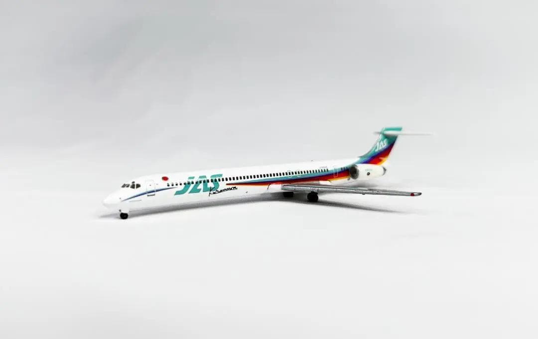 JAS / 日本エアシステム｜MD-90　2号機　黒澤特別塗装モデル｜1/500